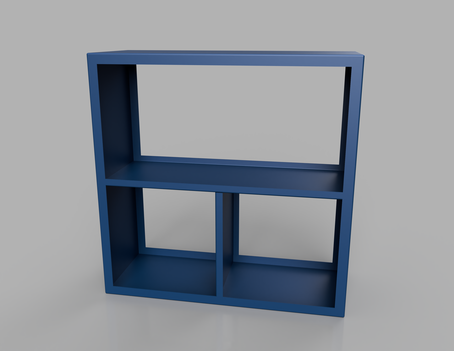 1000mm British manufactured metal Square Log Store in RAL5010 Blue, suitable for indoor and outdoor use.