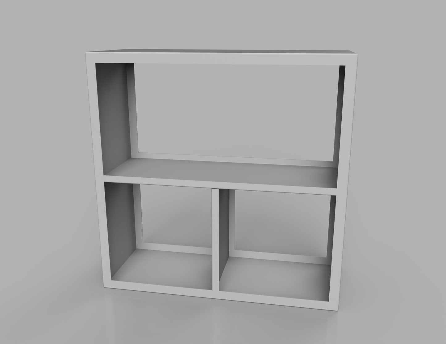 1000mm British manufactured metal Square Log Store in RAL9006 Silver, suitable for indoor and outdoor use.