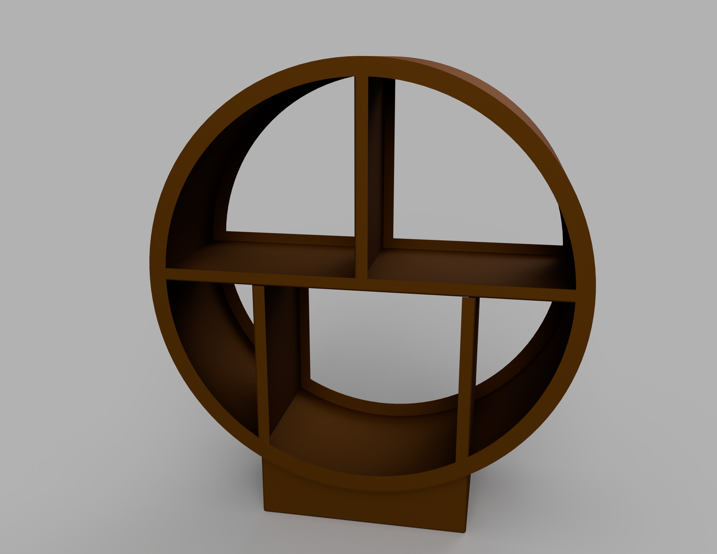 1100mm British manufactured metal Circular Log Store in special effect Faux Corten, suitable for indoor and outdoor use.