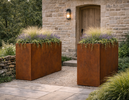 Tall Trough Planters